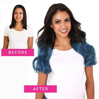 Chemical Free Color Options Using Hair Extensions