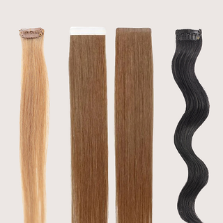 hair extension samples