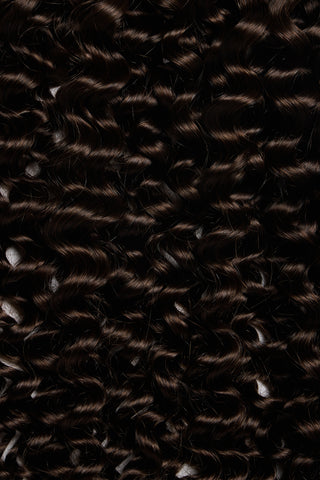 Texture Invisi Volumzing Clip-In Classic Waves 17" Dark Brown 2