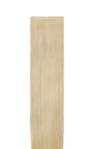 Winter-Ready Remy Tape-in 24" Cream Blonde 1001A