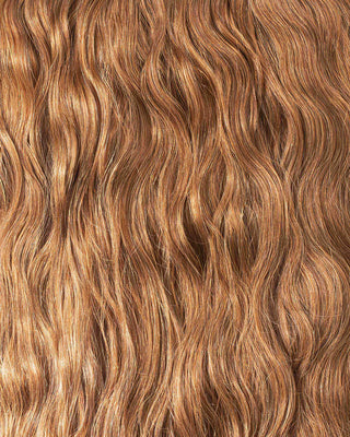 Priscilla Valles Hand Tied Tape-In 25" Rooted Light Brown 6B