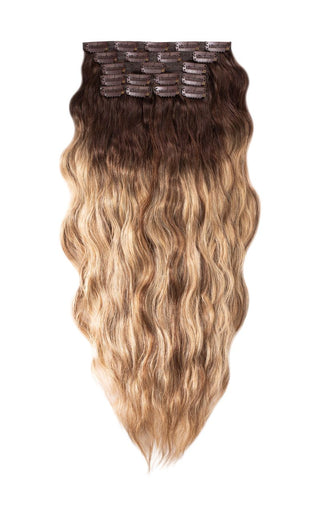 Luxe Clip In 21" Ombre Bronde 7A