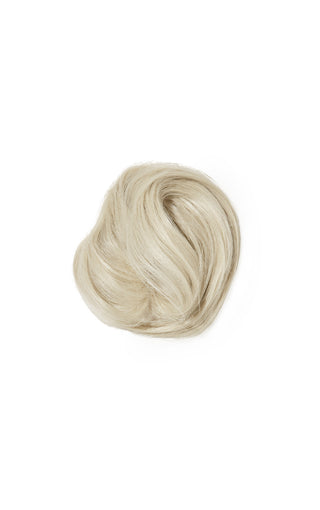 Express Synthetic Hair Bun 14" Platinum Ash Blonde 60