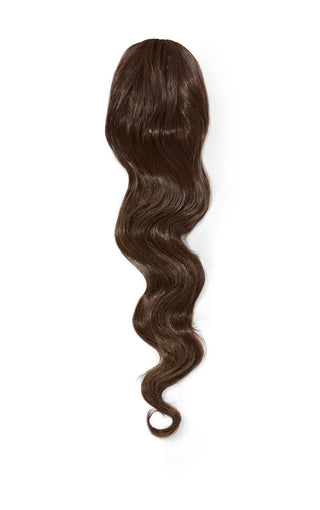 Express Synthetic Wavy Ponytail 22" Chocolate Brown 3