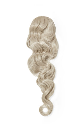 Express Synthetic Wavy Ponytail 22" Iced Blonde 60S