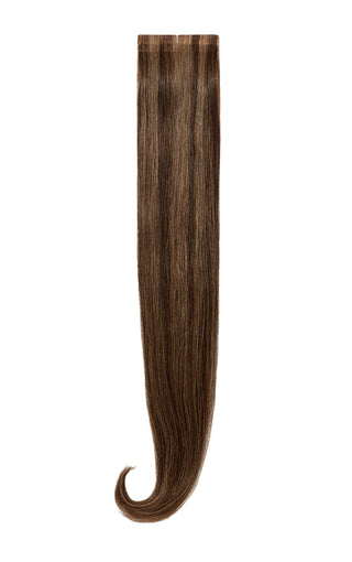 Winter-Ready Remy Tape-in 16" Mocha Highlights