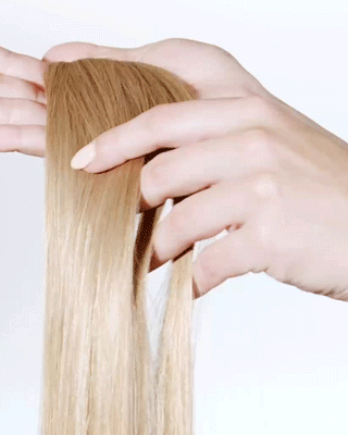 Hand Tied Tape-in 21" Blonde 9