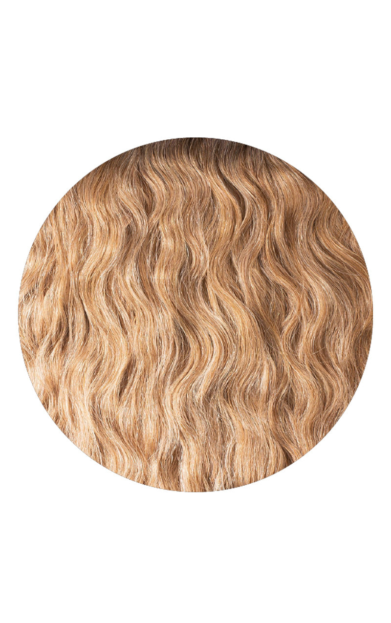 Priscilla Valles Luxe Clip In 25 Rooted Dark Blonde 8 - Glam Seamless Hair  Extensions