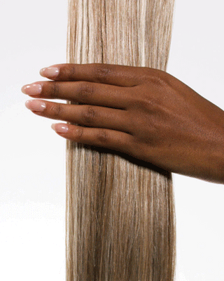 Premium Remy Tape-in 16" Rooted Ash Brown Highlights 9/613