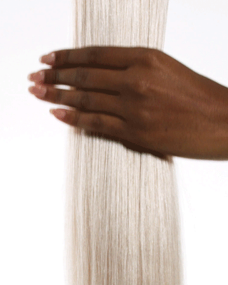 Remy Tape-in 16" Rooted Platinum Blonde 2A/60