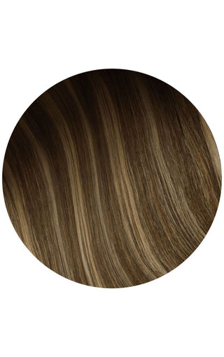 Invisi Clip-in 24" Rooted Caramelt Highlights 3/12