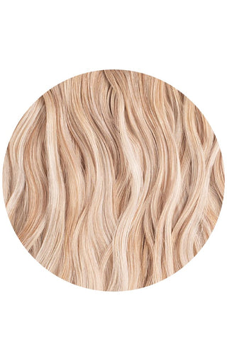Beach Wave Clip-in Sample Weft Rooted Highlight 12/60