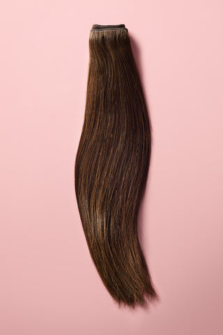 Premium Volume Weft 20" Dark Ash Brown 2A