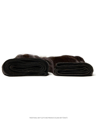 Premium Volume Weft 24" Natural Black 1B