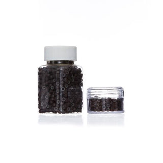 Silicone Micro Beads, 1000 ct. Brown