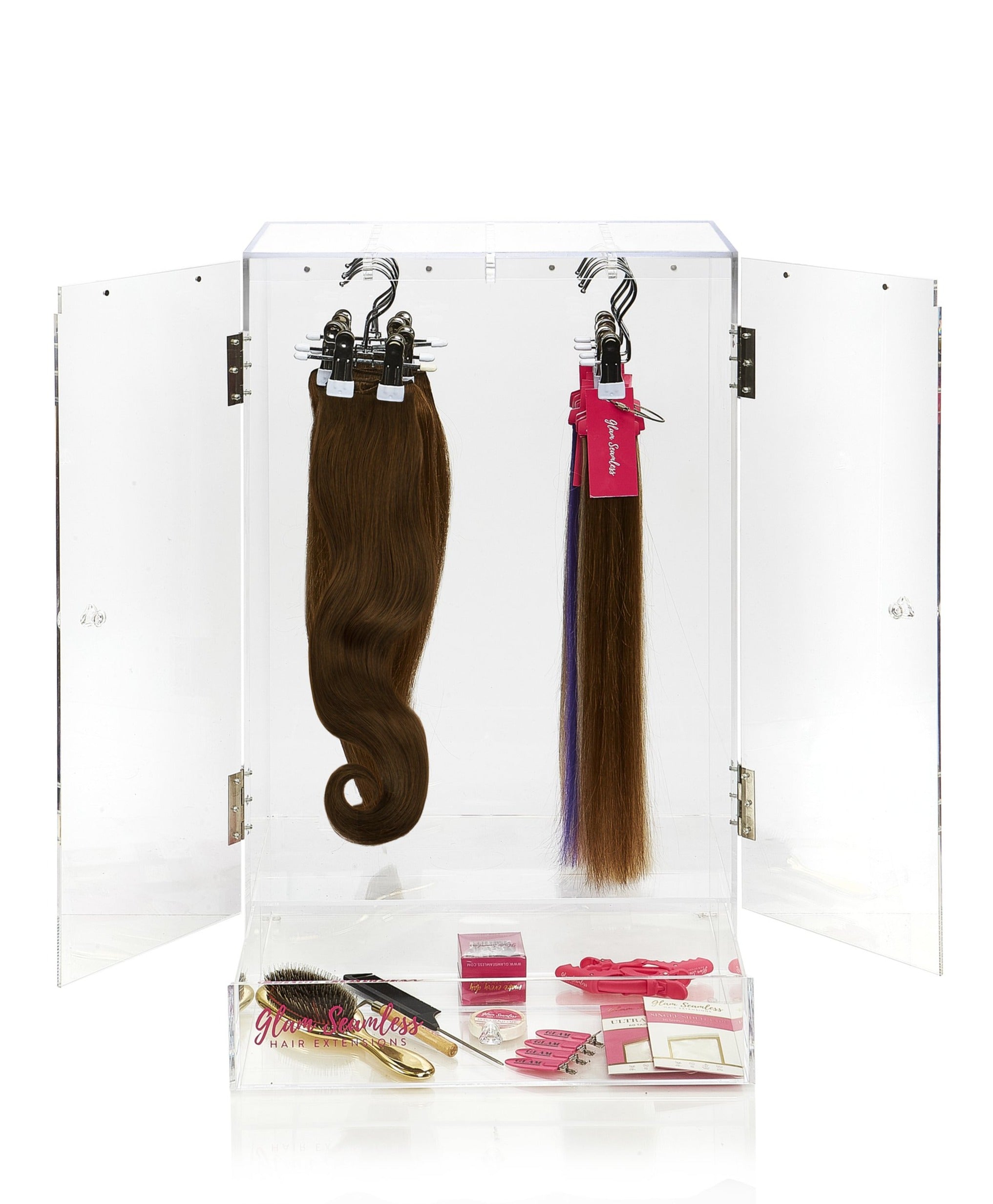 Glam Seamless Professional Hair Extension Organizer & Storage Unit - Glam  Seamless Hair Extensions