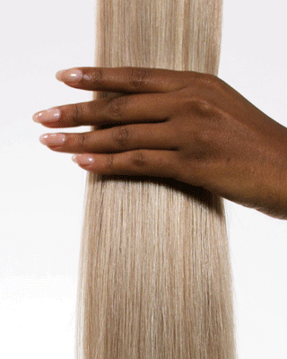 Remy Tape-in 22" Cream Beige Balayage