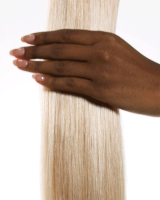 Remy Tape-in 16" Rooted Platinum Blonde 2A/60