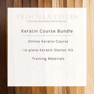 Priscilla Valles Keratin Hair Extensions Course