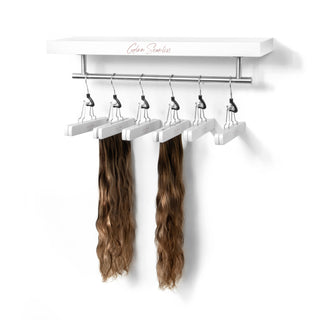 hair extension floating display shelf